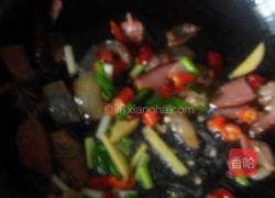 折耳根炒腊肉的做法图解7