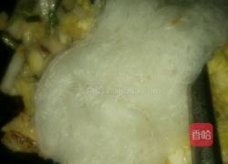 娃娃菜炒粉丝的做法图解8