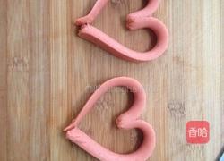 吐司火腿爱心煎蛋的做法图解2