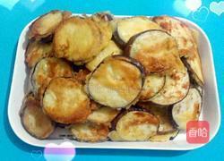 香煎茄片的做法图解7