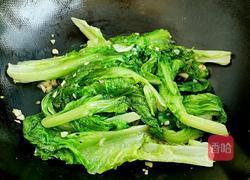 蒜蓉炒生菜的做法图解3