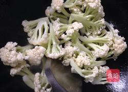 蚝油花菜的做法图解2
