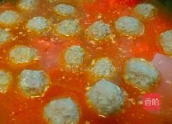 莲藕蕃茄牛肉丸(私房菜)的做法图解10