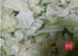醋溜包菜的做法图解1