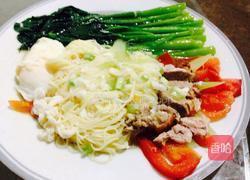 西红柿鸡蛋蔬菜面的做法图解9