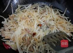 萝卜丝炒肉的做法图解4