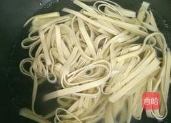 千张榨菜肉丝的做法图解4