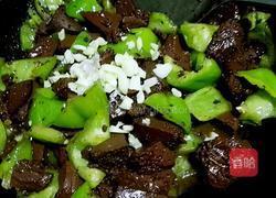 尖椒炒猪血的做法图解6