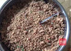 Illustration of how to make five-nut glutinous rice balls made by my husband 2