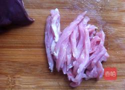猪肝肉丝面的做法图解5