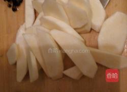 茭白肉片的做法图解1