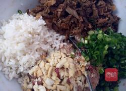 肉酿油豆腐,生菜的做法图解2