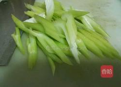 素炒花菜的做法图解3