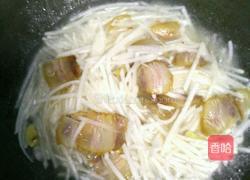 腊肉烩萝卜丝的做法图解4