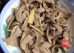 秘制红汤猪腰的做法图解12