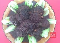 红焖狮子头的做法图解4