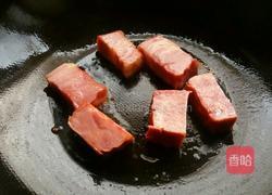 上汤培根养心菜的做法图解3