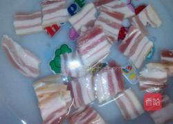 豆干炒腊肉的做法图解1