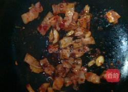 豆干炒腊肉的做法图解5