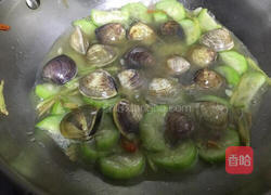 蛤蜊丝瓜的做法图解9