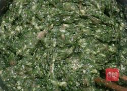 猪肉香荠菜饺子的做法图解3
