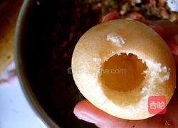 酿肉面筋的做法图解2