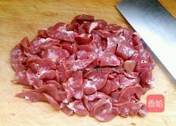大葱爆牛腰的做法图解2