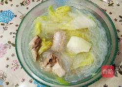 白菜粉丝炖排骨的做法图解12