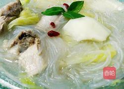 白菜粉丝炖排骨的做法图解15