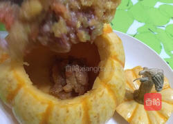 南瓜牛肉蒸的做法图解6