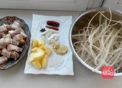 红烧肉炖宽粉的做法图解3