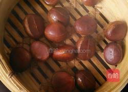 蒸板栗的做法图解4