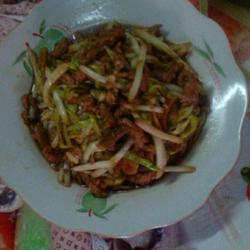 蒜黄炒肉丝的做法[图]