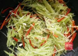 莴笋丝炒榨菜的做法图解6