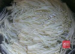 红油金针菇的做法图解2