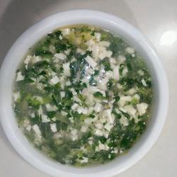 青菜肉丝豆腐羹的做法[图]