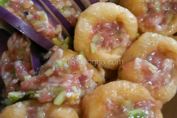 砂锅煮酿油豆卜，茄盒！