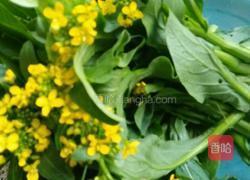 香菇油菜炒肉片的做法图解2