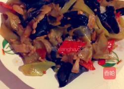 莴笋木耳炒肉片的做法图解10