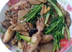 骨皮焖小墨鱼的做法图解8