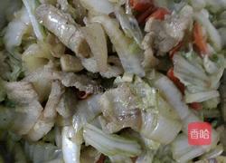 五花肉炒大白菜的做法图解5