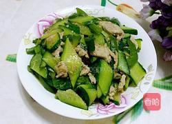黄瓜溜肉片的做法图解10