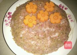 梅干菜蒸肉饼的做法图解6