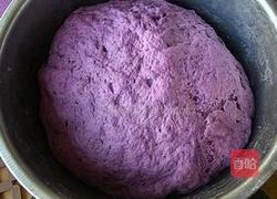 蝴蝶紫薯馒头的做法图解8