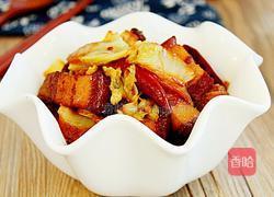 大白菜燉紅燒肉的做法圖解12