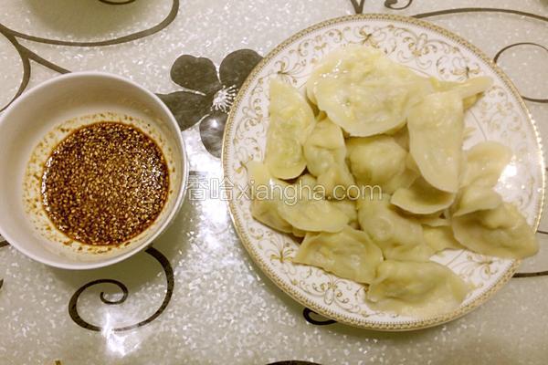 葫子鸡蛋水饺