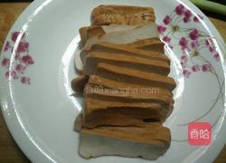 素炒卤香干的做法图解2