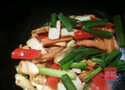 素炒卤香干的做法图解5