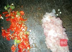 剁椒肉末金针菇的做法图解2