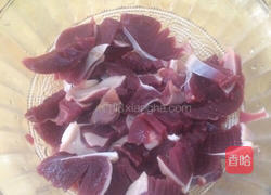 爆炒鸭胗的做法图解2